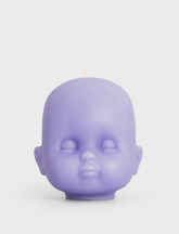 Doll Head Candle